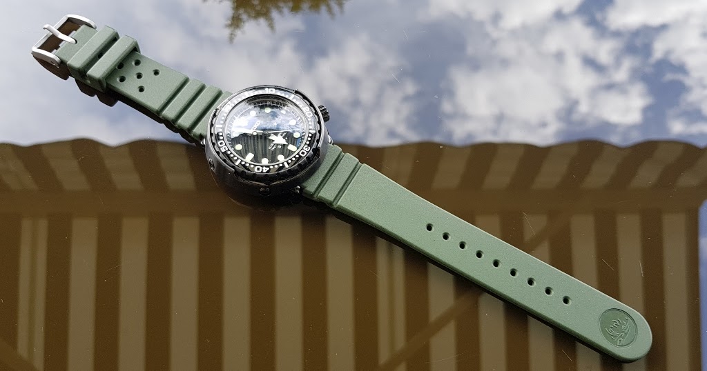 AD Blog bushcraft per passione ZULUDIVER 284 Rubber Watch Strap